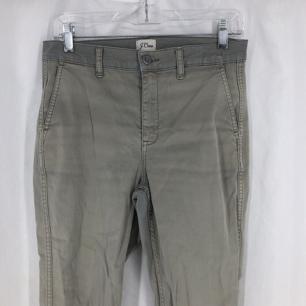 J.Crew Re-Imagined Vintage Straight Gray (ombre wash) Chino Pant AB648 Sz 27